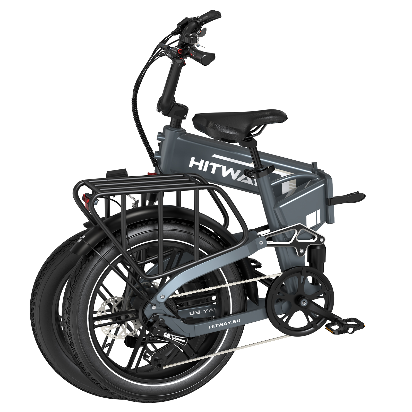 HITWAY BK10SP1 500W 48V Fat Tire E-bike - Image 4