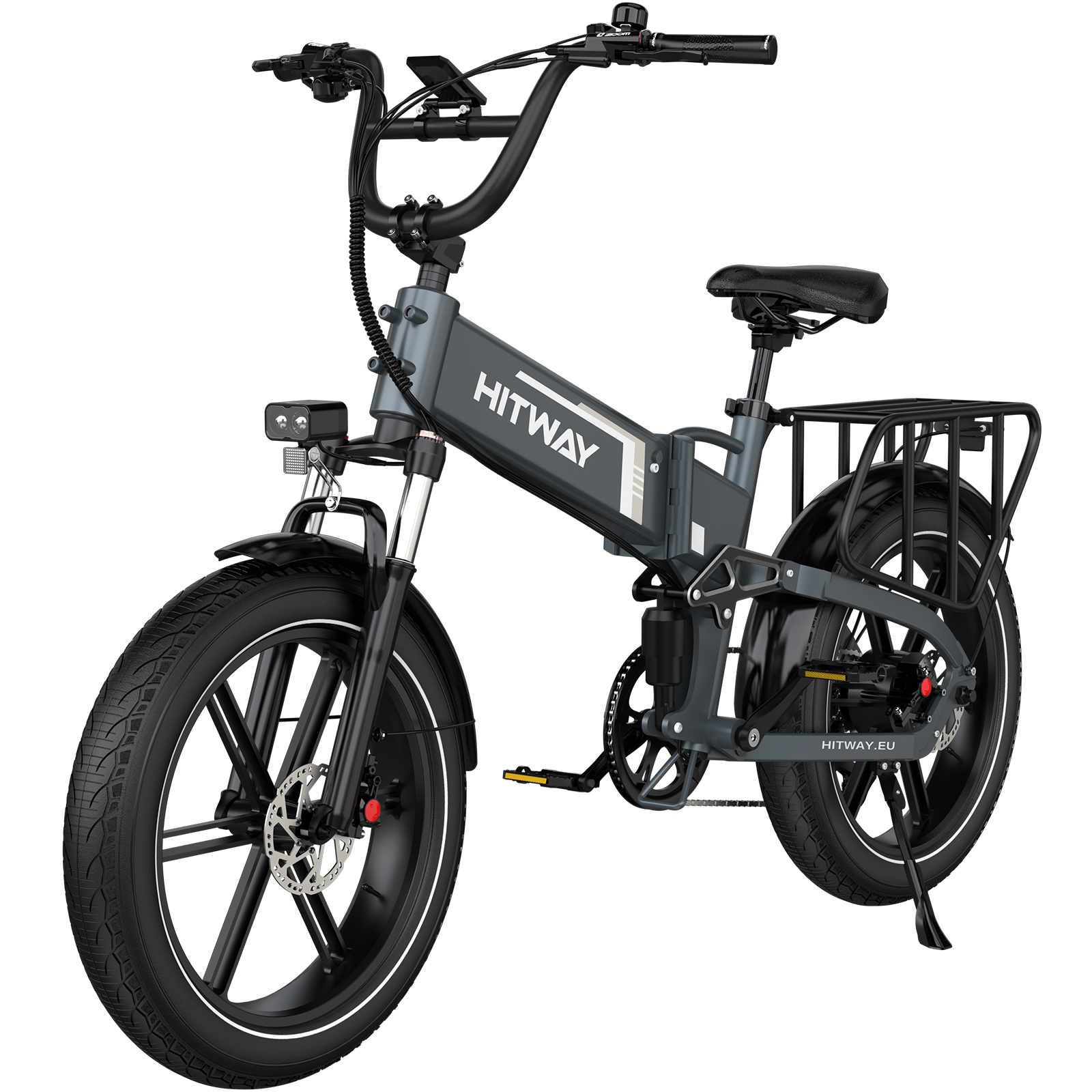 HITWAY BK10SP1 500W 48V Fat Tire E-bike - Image 2